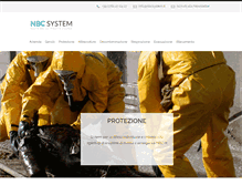 Tablet Screenshot of nbcsystem.it